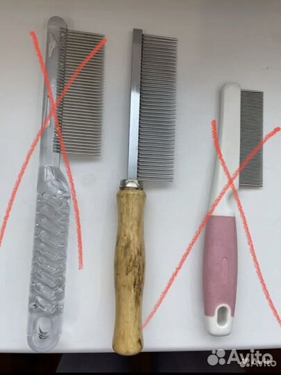 Расческа для груминга собак и кошек