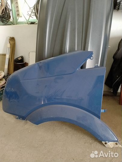 Крыло переднее левое volkswagen crafter