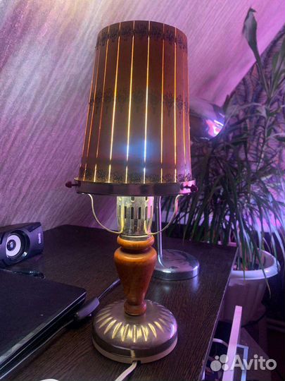 Лампа настольная СССР ретро винтаж