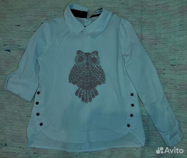 Блузка для школы девочке