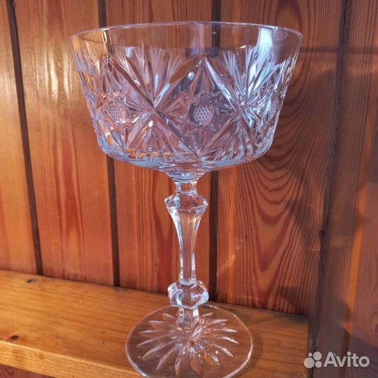 Хрустальная креманка СССР