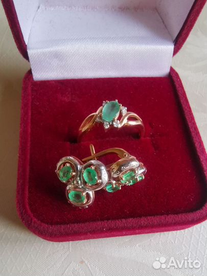 Серьги и перстень