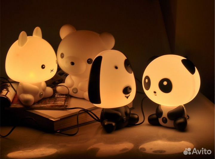Ночник детский большой теплый свет