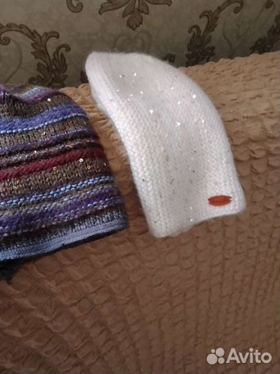 Шапка женская вязаная