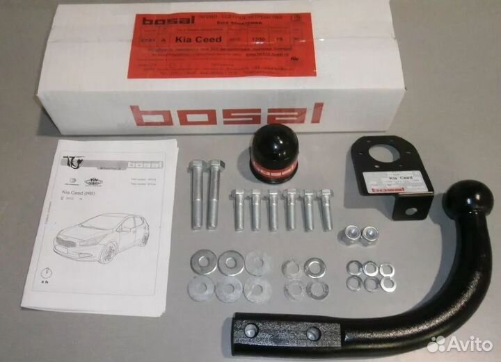 Фаркоп (Тсу) Kia Ceed (jd) Hb 5d. 12-18. Bosal