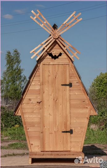 Дачный туалет с установкой KEY666
