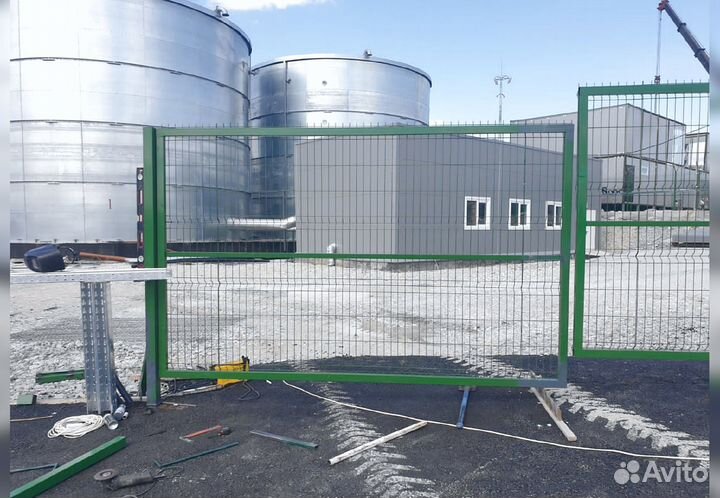 Забор из 3д сетки