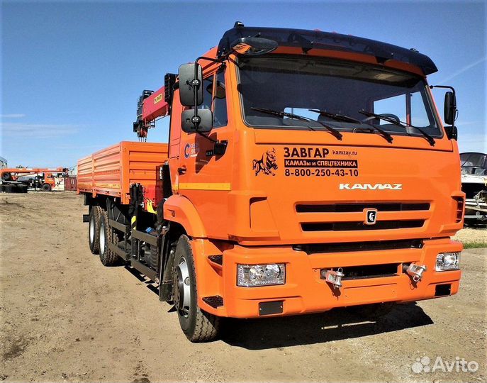 КамАЗ 65115 с КМУ, 2023