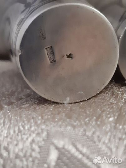 Рюмка Кубачи серебро 875 СССР