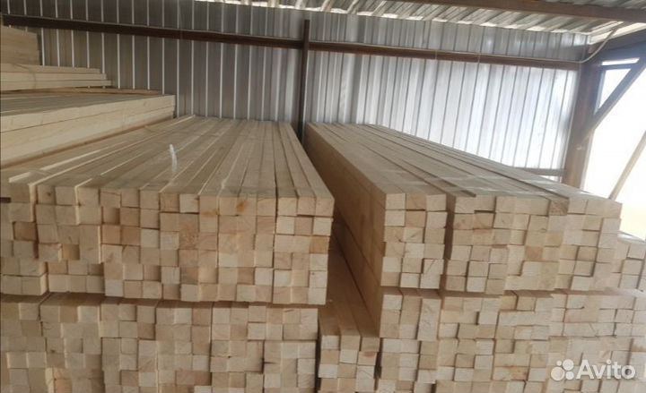 Пиломатериалы. Брусок сухой строганный