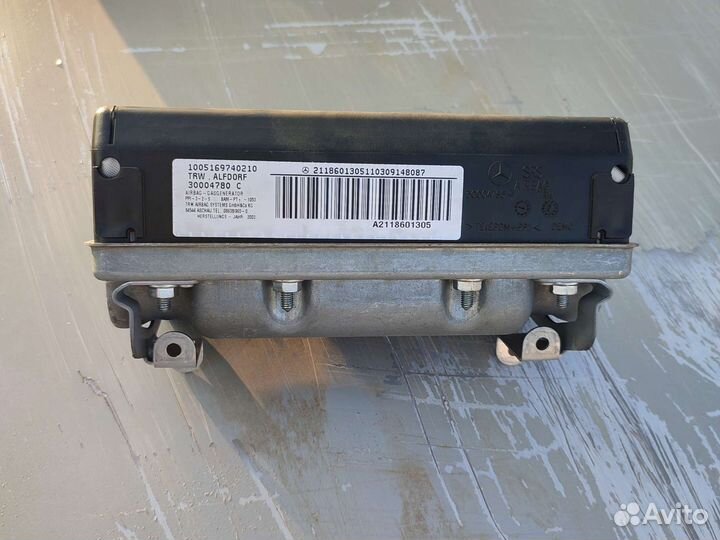 Мерседес W211 airbag в торпеду