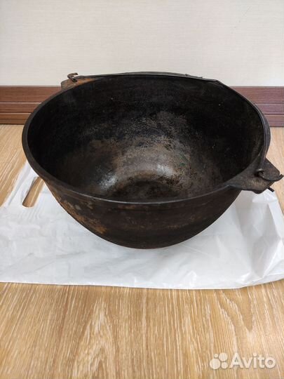 Чугунный казан 10 литров