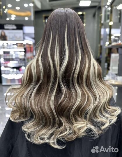 Наращивание и загущение волос