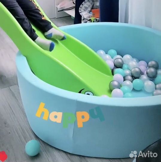 Сухой бассейн с шариками бу