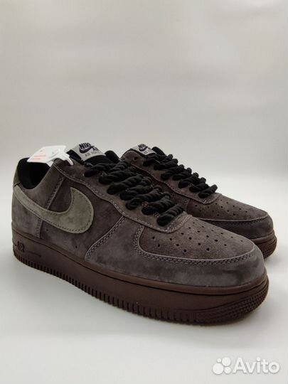 Nike Air Force 1 Low Grey Suede