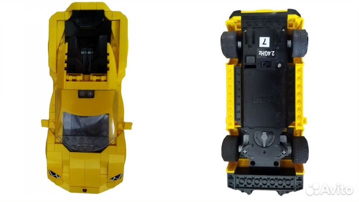 Радиоуправляемый Конструктор Cada EVO Race CAR