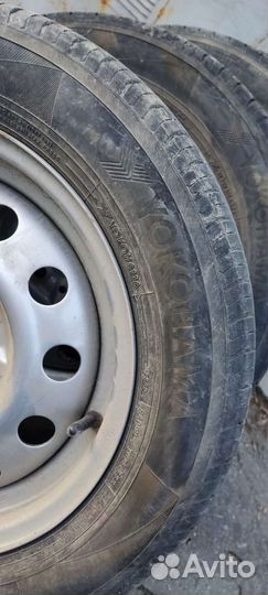 Якохама 185.60.14 на штампах Ваз