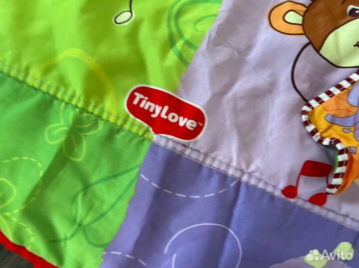 Развивающий коврик tiny love разноцветное сафари