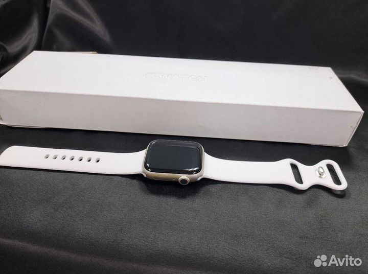 Часы apple watch 7 45 mm blek