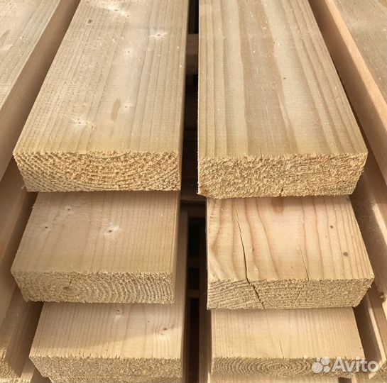 Доска сухая строганная хвоя К