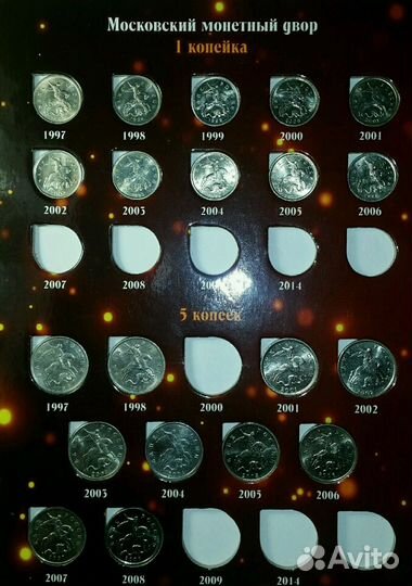 Монеты РФ 1997-2014