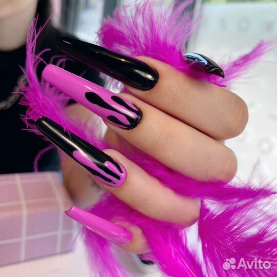 Маникюр, педикюр с покрытием гель-лак