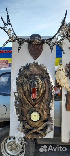 Панно с часами