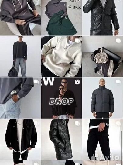 Готовый онлайн магазин мужской одежды