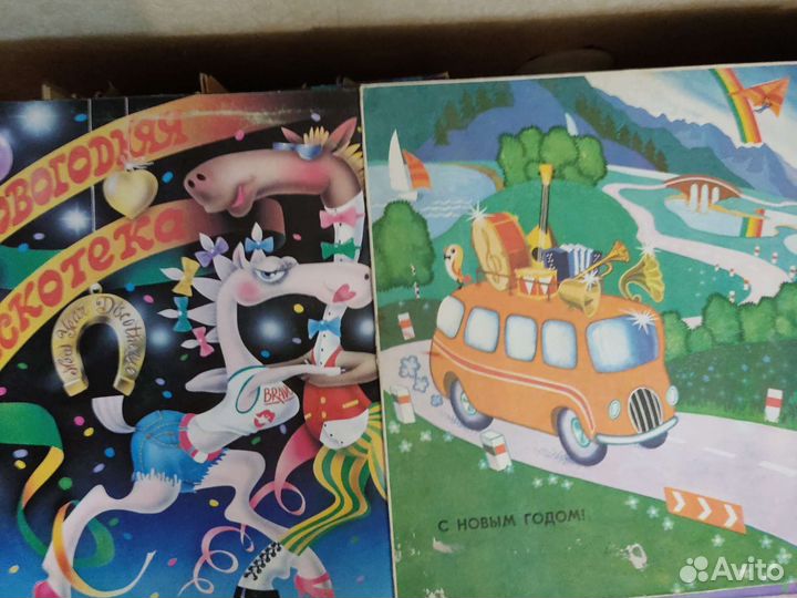 Виниловые пластинки с Новым Годом