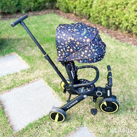 Трехколесный велосипед складной