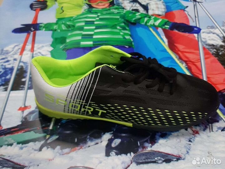 Футбольные бутсы сороконожки новые (37-41)