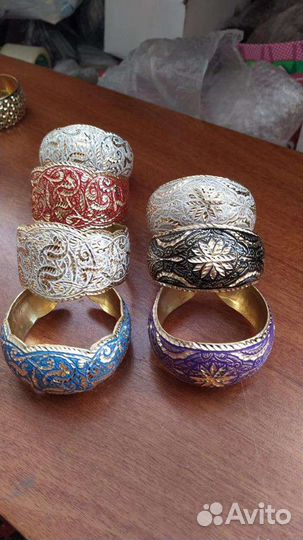 Кубачинские изделия из серебра и латуни