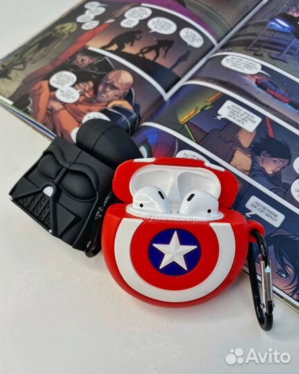 Чехлы для наушников Airpods 2/1