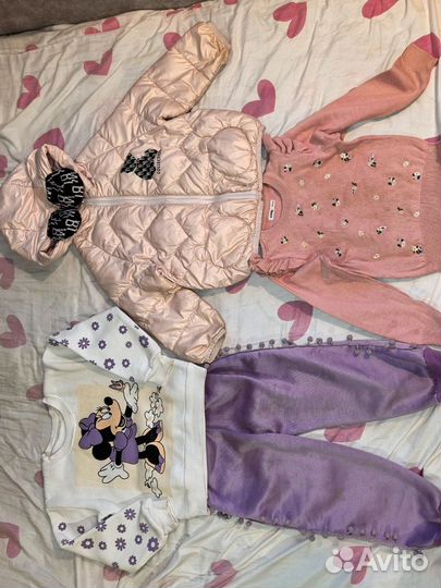 Детские вещи пакетом на девочку 92- 98