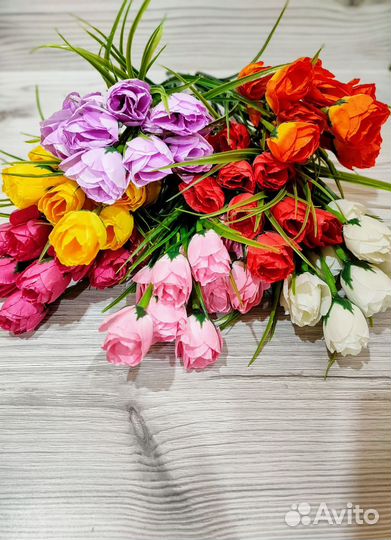 Искусственные цветы букеты