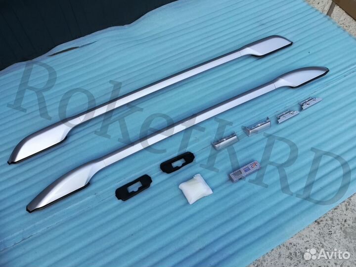 Рейлинги land cruiser Prado 150 Серебро