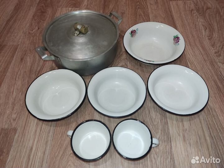 Металлическая посуда СССР