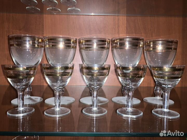 Бокалы стекло СССР