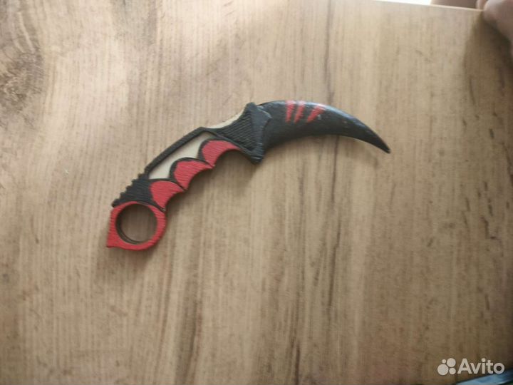 Деревянный нож керамбит