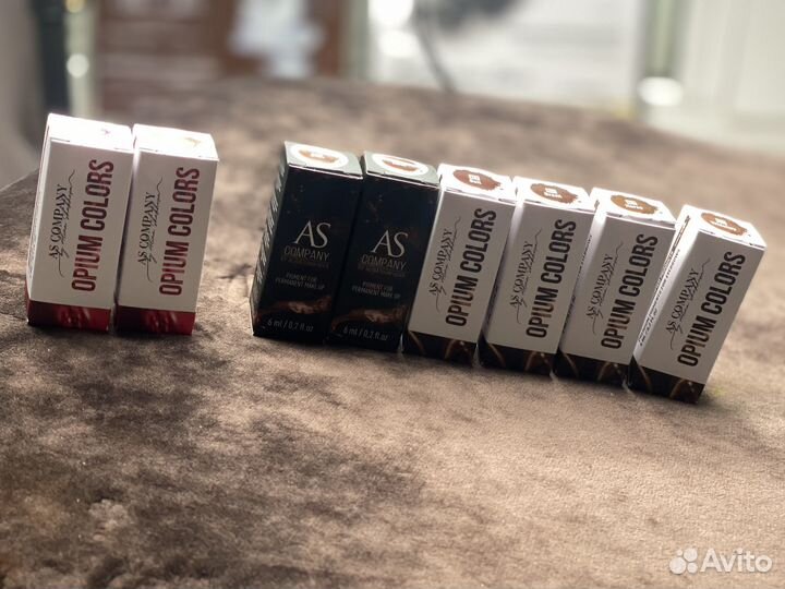 Пигменты для татуажа новые со сроком до 26-27гг