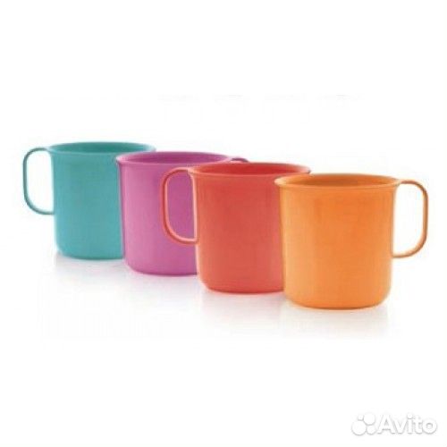 Кружки 350мл новые Tupperware