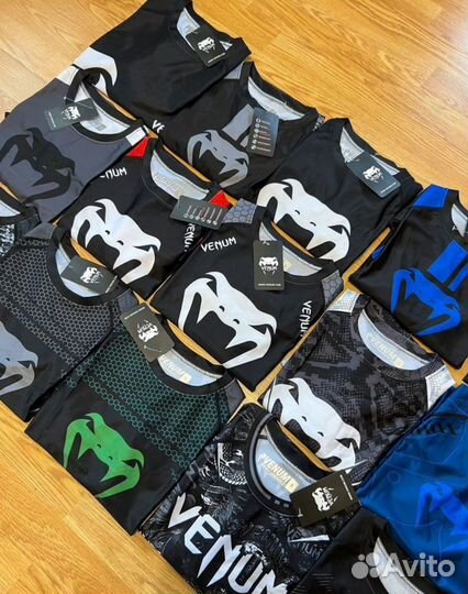 Мужской рашгард 2в1. Venom