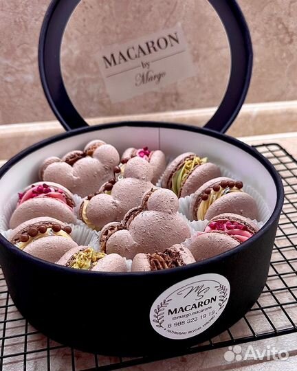 Подарки, кондитерские изделия, Макаронс