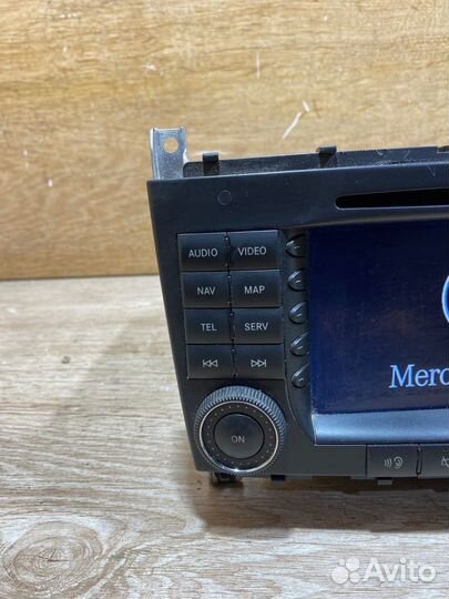 Магнитола штатная Comand Mercedes W203 рестайлинг