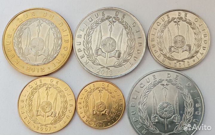 Монеты стран Африки