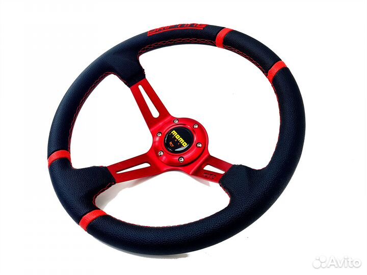 Руль momo Style - Drifting с выносом - 350мм (PVC