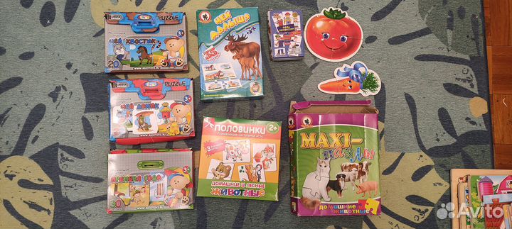 Развивающие игрушки пакетом