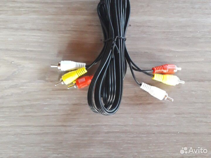 Кабель тюльпан 3 RCA - 3 RCA