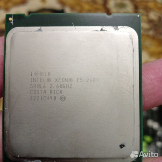 Процессор xeon e5 2689
