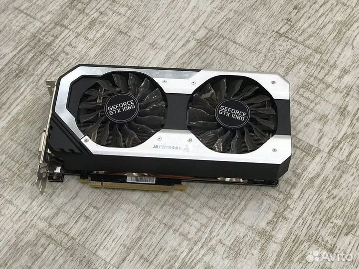 Видеокарта gtx 1060 6gb palit